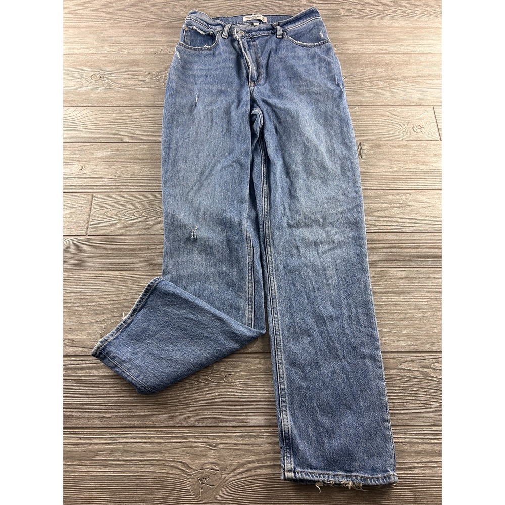 Abercrombie & Fitch Curve Love The 90s Slim Straight Ultra High Rise 28/6R